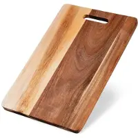 Excellent Housewares Snijplank Houten 36x23 cm - Keukenplank - Keuken