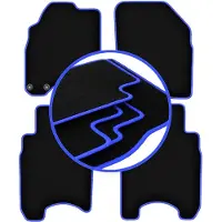 Carlux -BLUE automatten voor: Honda Jazz II hatchback (2002-2007)