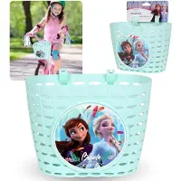 Sarcia.eu DISNEY Frozen Kinderstuurmand, fietsmand voor meisjes 20x15x16 cm