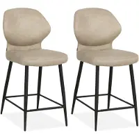 MX Sofa - Barstoel Jamaica - Sand (set van 2 stoelen)