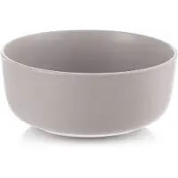 Orion Kom Keramiek Grijs 16 cm, 830 ml - Kommen - Schaaltje - Kommetje - Schaal