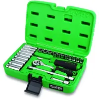 Toptul Dopsleutelset 1/4 24 stuks