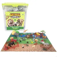 Colorbaby Animal World-wild Animals Figuur 50 Eenheden