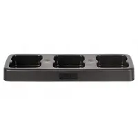 Plafor Standaard voor 3 Afvalbakken Fit Bin 75L - Zwart Plastic