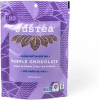 JusTea | Navulverpakking Purple chocolate | 100g | Duurzaam |Theekado