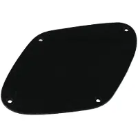 Fazley 10690 backplate voor basgitaar / gitaar zwart