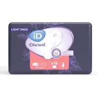 Ontex iD iD Discreet Light Pads Mini Plus - 1 pak van 16 stuks