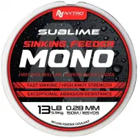 Nytro Sublime Sinking Feeder Mono 300m - Maat : 0.18mm