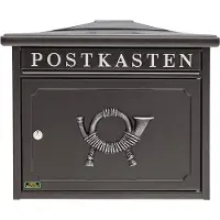 BURG-WÄCHTER Brievenbus - Letter Box – Letterbox – Duurzaam – Weerbestendig – Premium Kwaliteit - Gemakkelijk te monteren