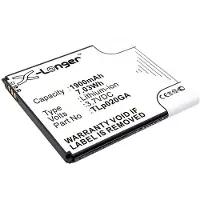 123accu TCL TLp020GA accu (1900 mAh, huismerk)
