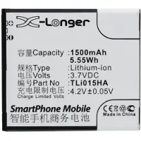 123accu TCL TLi015HA accu (1500 mAh, huismerk)