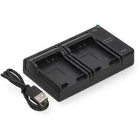 123accu Nikon EN-EL21 USB-C double slot oplader (8.4V, 0.7A, huismerk)