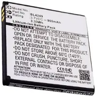 123accu Fly BL4249 accu (900 mAh, huismerk)