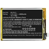 123accu OPPO BLPA31 accu (3,91 V, Li-pl, 4800mAh, huismerk)