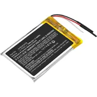 123accu iGpsport AHB363450 accu (3.7 V, 700 mAh, huismerk)