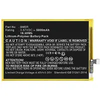 123accu Redmi BM5R accu (3,87 V, Li-pl, 5000mAh, huismerk)