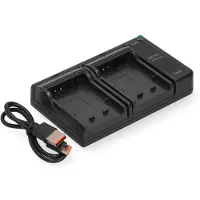 123accu Samsung BP1030 / BP1130 USB-C double slot oplader (8.4V, 0.7A, huismerk)