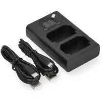 123accu Sony NP-FZ100 USB-C double slot oplader (8.4V, 0.7A, huismerk)