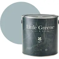 Little Greene Intelligent Satin - Bone China Blue No. 107 - 2,5L