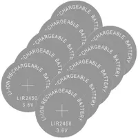 BSE 123accu LIR2450 3.6V Oplaadbare Li-ion knoopcel batterij 10 stuks