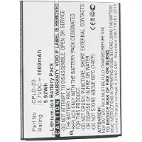 123accu Coolpad CPLD-20 accu (1600 mAh, huismerk)