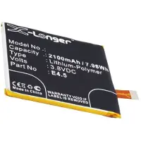 123accu BQ E4.5 accu (2100 mAh, huismerk)