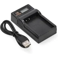 123accu Olympus BLN-1 / PS-BLN1 USB-C single slot oplader (8.4V, 0.7A, huismerk)