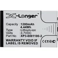 123accu Socketmobile XP3-0001100-2 accu (1200 mAh, huismerk)