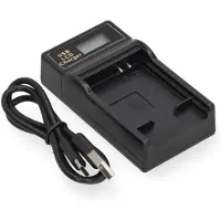 123accu Panasonic DMW-BCN10 USB-C single slot oplader (4.2V, 0.7A, huismerk)