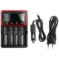123accu huismerk Batterij Oplader 4-slots