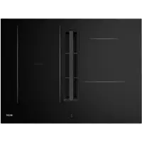 Etna AKI870ZT - Inductiekookplaat - Zwart - 80 cm - Keramisch - 4 zone(s) Inbouw afzuigkap - 10 snelheden - Naloopstand - Light & Slide bediening - Light & Slide bediening