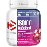 Dymatize ISO-100 Clear - 512g - Wild Berry Lollipop