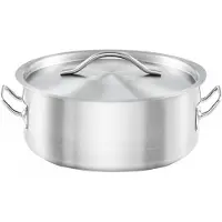 Stalgast Stalen Gastronorm Pan met Deksel Ø200mm 2.2L