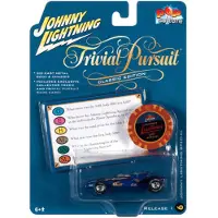 JOHNNY LIGHTNING Special “Trivial Pursuit” + Exclusive Poker Chip & Game Card 1/64 Pop Culture