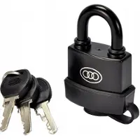 Handmet Waterdicht ABS Hangslot 45mm met 3 sleutels