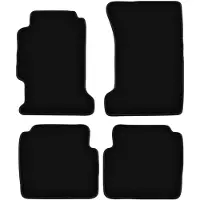 Basic zwarte veloursmatten voor: Honda Accord V stationwagen, sedan (1993-1997)