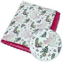 Kerstin Minky Kinderdagverblijf Deken 100x135 cm - Zacht & Comfortabel