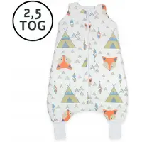 ANKRAS Heerlijke Baby Slaapzak met Pootjes - 56-68cm - 2.5 TOG - Katoen