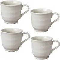 IKEA SANDSKÄDDA Mokken Beige 270 ml - Set van 4