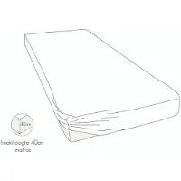 Kayori Sota – Hoeslaken Tencel Wit – 140/160x200/220 cm