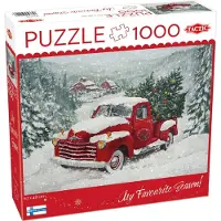 Tactic Puzzle 1000 Christmas Tree Truck - Puzzel 1000 Christmas Tree Truck