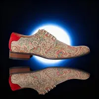 Lureaux Desert Lotus - - Nette Kleurrijke Schoenen Met - Of Zonder - Print - Heren