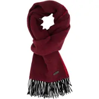 Pierre Cardin effen sjaal rood