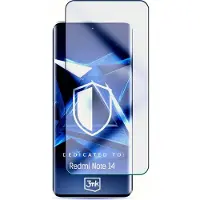 3MK Hardglass Max Lite Gehard Glas Voor Xiaomi Redmi Note 14 5G Geen Bellen