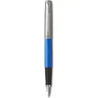 Parker Jotter Originals-vulpen | klassieke blauwe afwerking | medium punt | blauwe en zwarte inkt