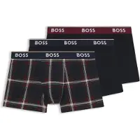 Hugo Boss Boxershorts 'Power' marine / spar / rood / wit