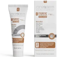 Mineaderm Pigment UV Protection Tinted Sunscreen SPF 50+ – Broad Spectrum UVA/UVB Protection, Anti-Aging & Blue Light Filter, Moisturizing & Non-Greasy, Daily Facial Care with Natural Tint 50ml