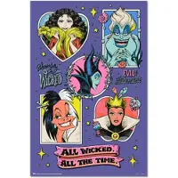 Grupo Erik Poster Disney - Villains 61x91,5cm