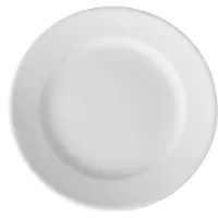 Hendi Snack Bord Plat Porselein | 28 cm (6 stuks)