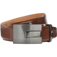 Lindenmann leren heren riem - cognac